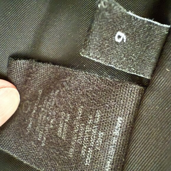 Theory Blazer Classic Black 2 Button Size 6 - Picture 2 of 5